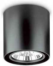 Потолочный светильник Ideal Lux Mood PL1 D15 Round Nero 243450 - цена и фото