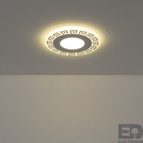 Встраиваемый потолочный светодиодный светильник Elektrostandart DSS002 3+3W 4200K - цена и фото