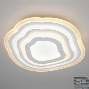 Потолочный светодиодный светильник Eurosvet Siluet 90119/4 белый - цена и фото