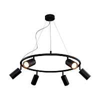 Подвесная люстра Crystal Lux CLT 015C6 D600 BL - цена и фото Подвесная люстра Crystal Lux CLT 015C6 D600 BL - цена и фото