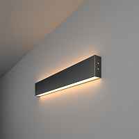 Настенный светодиодный светильник Elektrostandart 101-100-40-53 3000К черная шагрень - цена и фото