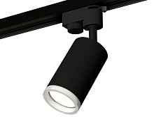 Комплект трекового однофазного светильника XT6323140 SBK/FR черный песок/белый матовый MR16 GU5.3 (A2521, C6323, N6245) - цена и фото
