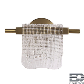 SL6021.201.06 Светильник настенный ST-Luce золотистый/прозрачный LED 1*6W 4000K - цена и фото