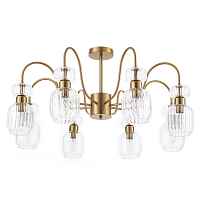Потолочная люстра Escada Gloss 1141/8PL Clear - цена и фото Потолочная люстра Escada Gloss 1141/8PL Clear - цена и фото