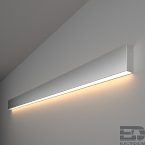 Настенный светодиодный светильник Elektrostandart 101-100-30-128 3000К матовое серебро - цена и фото