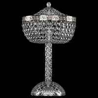 Настольная лампа декоративная Bohemia Ivele Crystal 1911 19111L4/25IV Ni