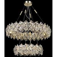 Люстра подвесная Wertmark WE155.18.303 NORMA E14 18*40 Вт золото - цена и фото