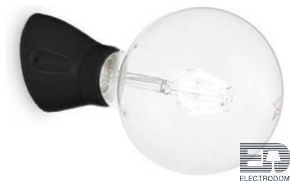 Бра Ideal Lux Winery AP1 Nero 180304 - цена и фото