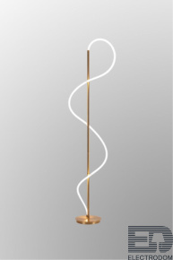 Торшер с абажуром Arte Lamp A2850PN-35PB KLIMT светодиодный LED 30W - цена и фото