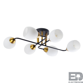 Потолочная люстра Arte Lamp ANDREA A8141PL-6BK - цена и фото