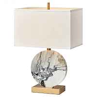 Настольная лампа Lua Grande Table Lamp gray marble Loft Concept 43.343