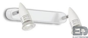 Спот Ideal Lux Alfa AP2 Bianco 122717 - цена и фото