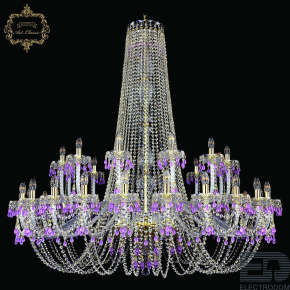 Подвесная люстра 11.24.24+12.530.h-145.Gd.V7010 Bohemia Art Classic - цена и фото