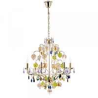 Подвесная люстра Arte Lamp Ricchezza A2011LM-6GO - цена и фото Подвесная люстра Arte Lamp Ricchezza A2011LM-6GO - цена и фото