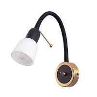 Бра Arte Lamp Lettura A7009AP-1BK - цена и фото Бра Arte Lamp Lettura A7009AP-1BK - цена и фото