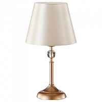 Настольная лампа декоративная Crystal Lux Flavio FLAVIO LG1 GOLD - цена и фото
