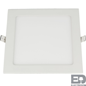 Встраиваемый потолочный светодиодный светильник Elektrostandart DLS003 18W 4200K - цена и фото