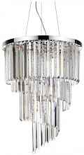 Подвесная люстра Ideal Lux Carlton SP12 Cromo 166247 - цена и фото Подвесная люстра Ideal Lux Carlton SP12 Cromo 166247 - цена и фото