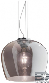 Подвесной светильник Ideal Lux Blossom SP1 Fume 241517 - цена и фото