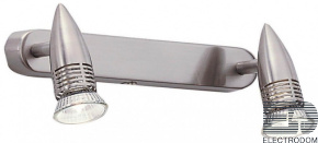 Спот Ideal Lux Alfa AP2 Nickel 009483 - цена и фото