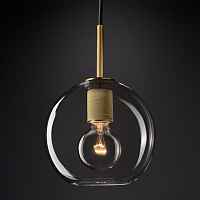 Подвесной светильник RH Utilitaire Globe Pendant Brass Loft Concept 40.2333