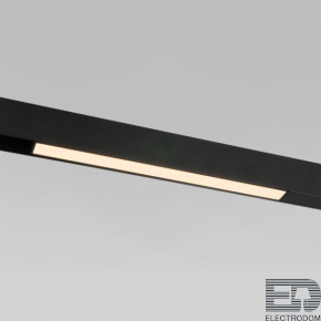 Slim Magnetic L01 Трековый светильник 10W 3000K черный Elektrostandard 85000/01