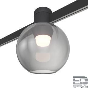 ST819.406.03 Магнитный трековый светильник FARM Черный LED 1*3W 3000K 89Lm Ra90 120 IP20 D85xH115 24 - цена и фото