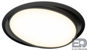 Встраиваемый светильник Donolux DL18813 DL18813/9W Black R - цена и фото