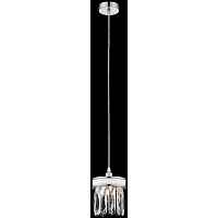 Светильник подвесной Wertmark WE136.01.106 Clarissa E14 40 Вт хром, белый - цена и фото
