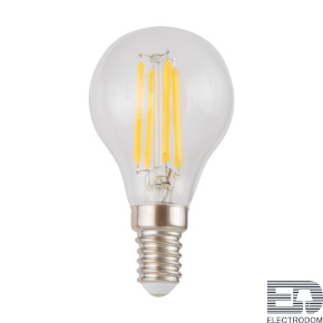 Лампа светодиодная филаментная диммируемая Voltega E14 4W 3000K прозрачная 8464 - цена и фото