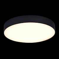 ST LUCE ST606.432.48 Светильник потолочный Черный LED 1*48W 3000K 4 320Lm Ra&gt;85 120° IP20 D400xH55 185-265V - цена и фото