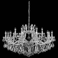 Подвесная люстра Crystal Lux HOLLYWOOD HOLLYWOOD SP12+6 CHROME - цена и фото