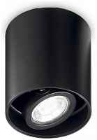 Потолочный светильник Ideal Lux Mood PL1 D09 Round Nero 243924