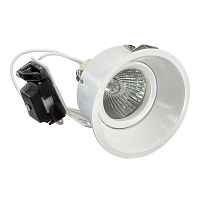Светильник точечный встраиваемый декоративный под заменяемые галогенные или LED лампы Lightstar Domino 214606 - цена и фото