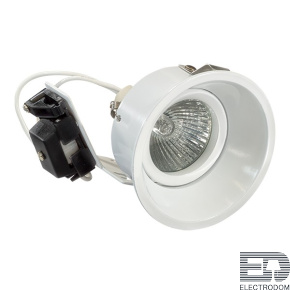 Светильник точечный встраиваемый декоративный под заменяемые галогенные или LED лампы Lightstar Domino 214606 - цена и фото