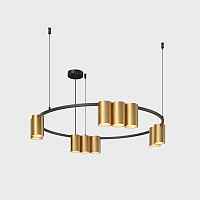 Подвесная люстра Denkirs Orbit DK4065-BK+SG - цена и фото Подвесная люстра Denkirs Orbit DK4065-BK+SG - цена и фото