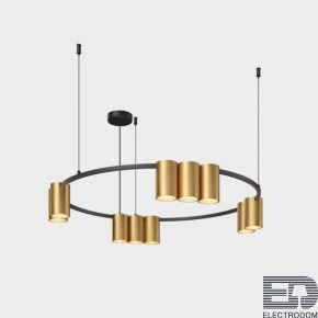 Подвесная люстра Denkirs Orbit DK4065-BK+SG - цена и фото