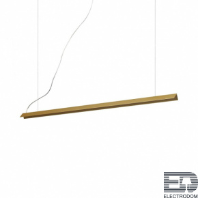 Подвесной светильник Ideal Lux V-LINE SP OTTONE SPAZZOLATO 275383 - цена и фото