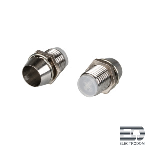 Держатель 5мм HOLDER-F5 (хром.латунь, с гайкой) Arlight 025743 - цена и фото