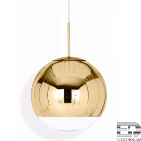 Подвесной светильник Mirror Ball Gold TomD in 2003 D30 ImperiumLoft - цена и фото