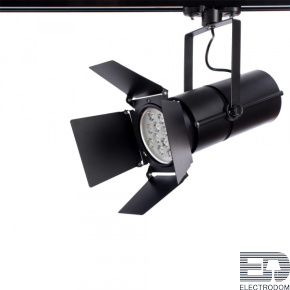 Трековый светильник поворотный Arte Lamp Track lights b A6312PL-1BK - цена и фото
