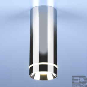 Потолочный светодиодный светильник Elektrostandart DLR022 12W 4200K хром - цена и фото