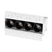 Светильник MS-ORIENT-BUILT-TRIMLESS-TC-S38x127-10W Day4000 (WH-BK, 30 deg, 230V) Arlight - цена и фото