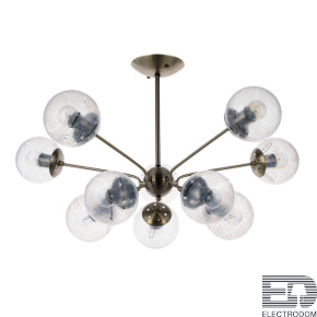 Потолочная люстра Arte Lamp Meissa A4164PL-10AB - цена и фото
