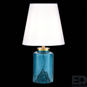 ST LUCE SL1000.214.01 Прикроватная лампа ST-Luce Синий/Белый E27 1*40W - цена и фото