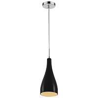 Подвесной светильник Wertmark WE210.01.126 Bootle хром, черный - цена и фото