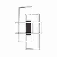 Настенно-потолочный светильник Ideal Lux FRAME PL RETTANGOLO NERO 270661 - цена и фото