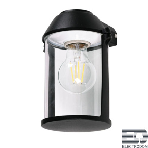 Уличный настенный светильник Arte Lamp Minchir A8306AL-1BK - цена и фото
