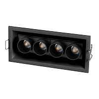 Светильник встраиваемый MS-ORIENT-BUILT-TURN-TC-S67x150-10W Warm3000 (BK-BK, 30 deg, 230V) (Arlight, IP20 Металл, 5 лет) - цена и фото