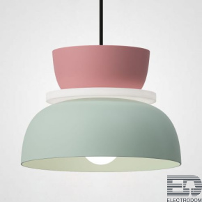 Подвесной светильник ILO D22 pink/mint ImperiumLoft - цена и фото